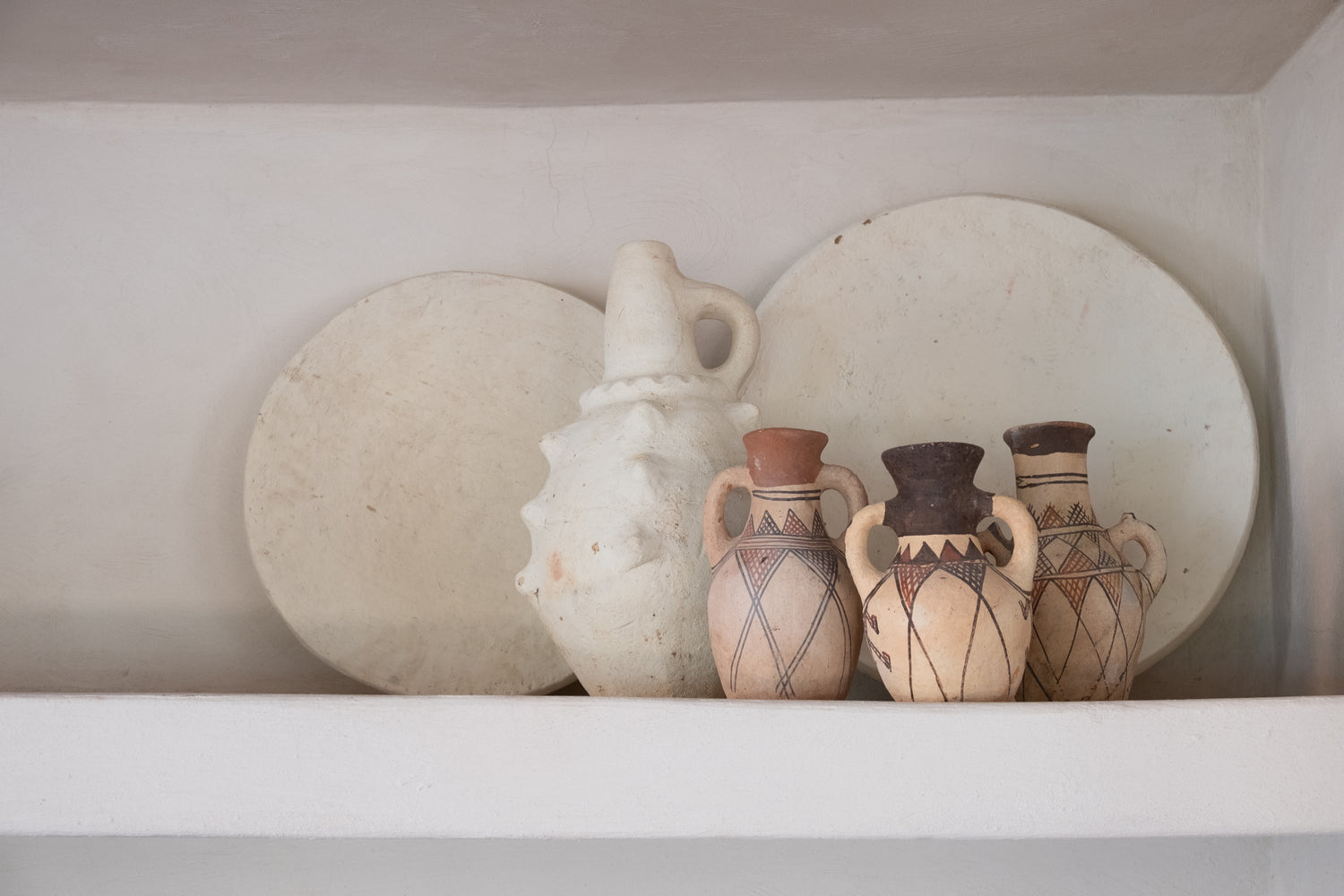 From the Souks: Authentic Moroccan Terracotta Vases
