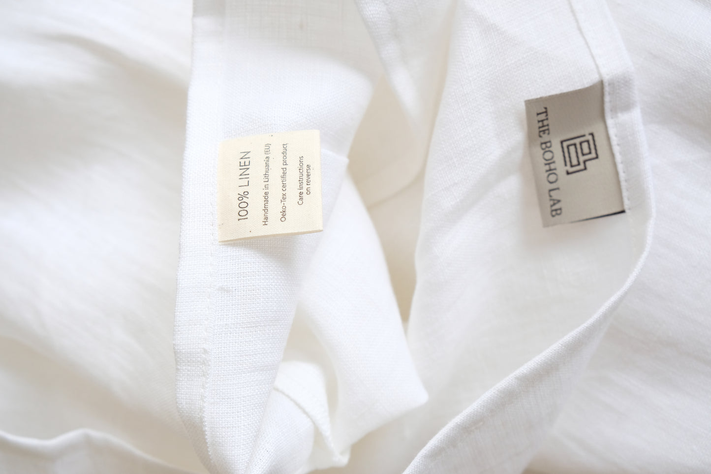 Linen Bedding Bundle - White