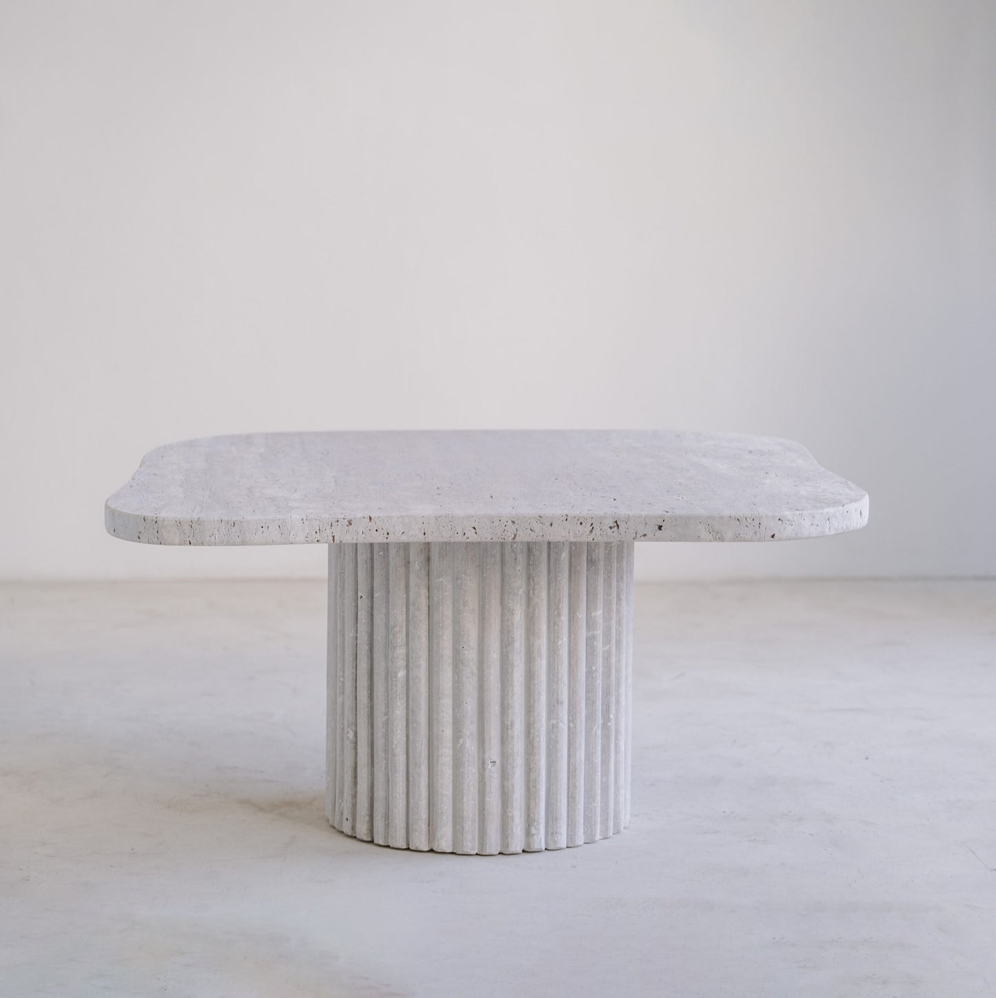 Table Basse en Marbre Travertin - ATHENA