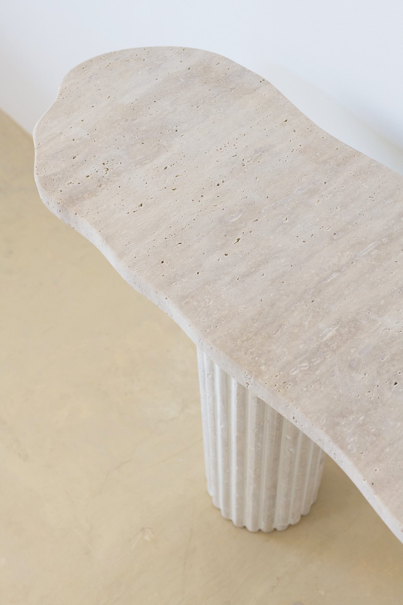 Console en Marbre Travertin - VENUS