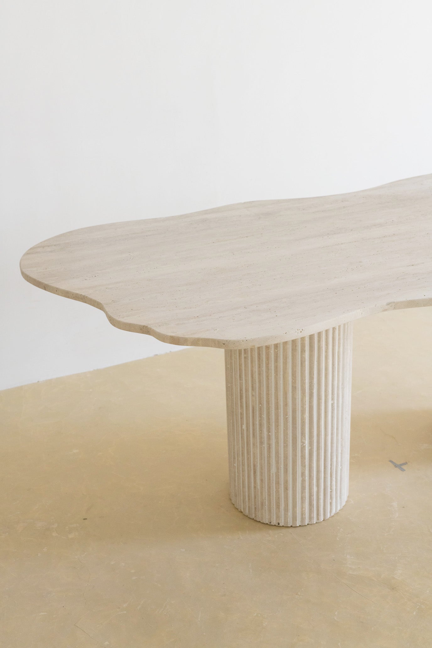 Table de Salle à Manger en Marbre Travertin - VENUS
