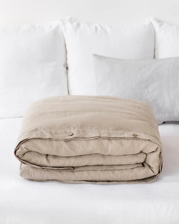 Linen Duvet Cover - 220x240 CM
