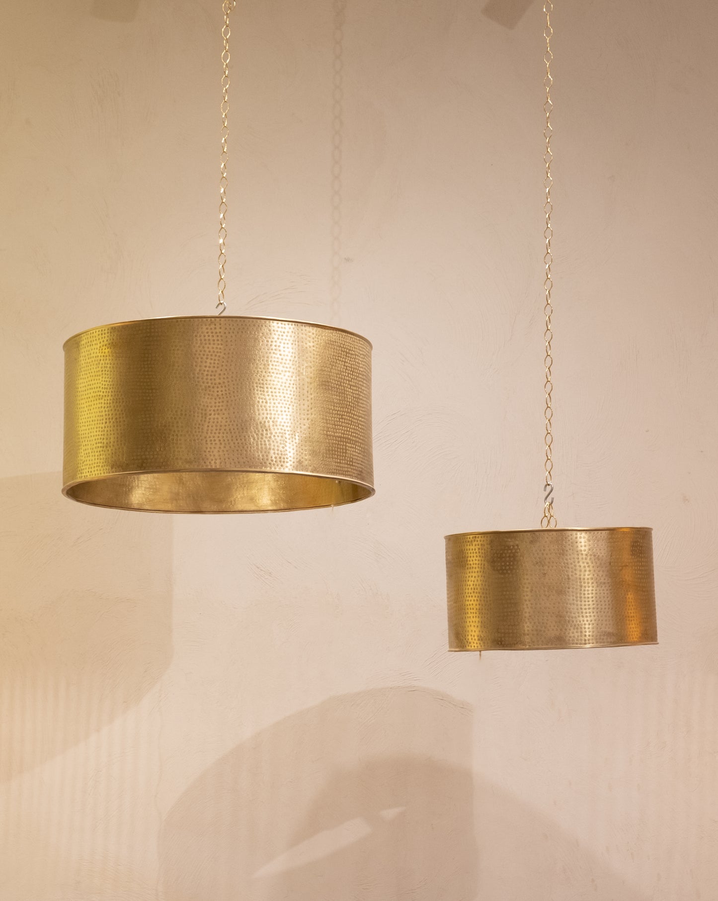 Suspension Lumineuse en Laiton