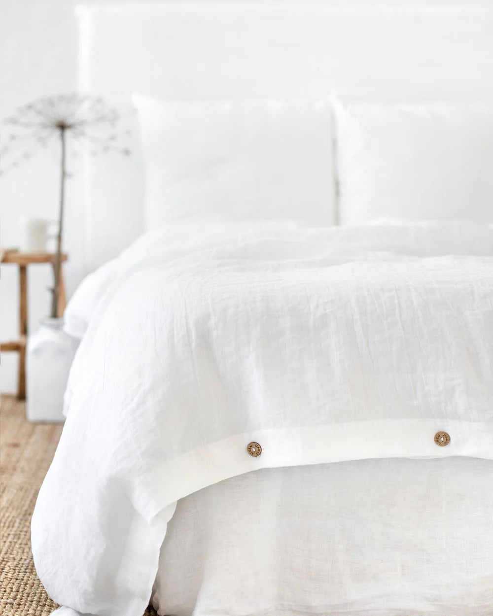 Linen Duvet Cover - 240x260 CM